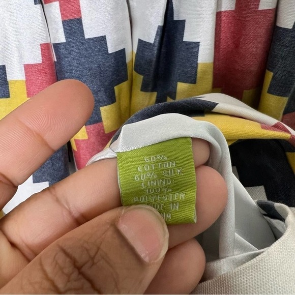 Elizabeth McKay Multicolor Dress size 4 - Picture 6 of 7